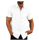 Polo T-shirt til herrer med knapper