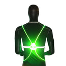LED Reflekterende Sikkerhedsvest