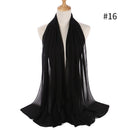 Chiffon Hijab Pandebånd