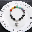 7 Chakra Sten Armbånd