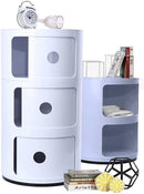 3 Lag Cilindrisk Moderne Kabinet