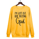 Jeg Stoler Bare På Gud - Sweatshirt