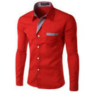 Herrer Slim Fit Langærmet