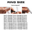 Titanium Stål Drage Ringe