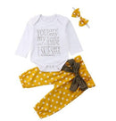 You Are My Sunshine Baby-bodysuitsæt