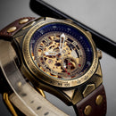 Steampunk Vintage Skelet Ur