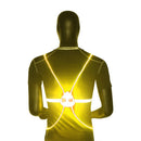 LED Reflekterende Sikkerhedsvest