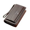 Ægte læder herre clutch