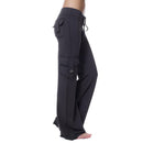 Bootcut cargobukser til kvinder