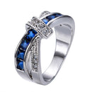 Criss Cross Krystalring