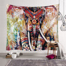 Farverig Elefant Mandala