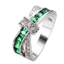 Criss Cross Krystalring