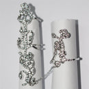 Flere Finger Stabel Knoke Ring Krystallring