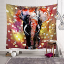 Farverig Elefant Mandala