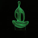 Yoga 3D Illusionslampe