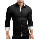 Mænd Slim Fit Lange Ærmer