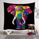 Farverig Elefant Mandala