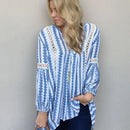 Udskårne Boho Toppe til kvinder
