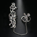 Flere Finger Stabel Knoke Ring Krystallring