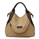 Large Pocket Canvass Taske
