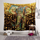 Farverig Elefant Mandala