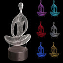 Yoga 3D Illusionslampe