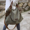 Large Pocket Canvass Taske