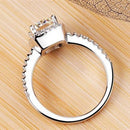 Midifinger Ring med Firkløver