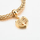 Livets Træ Armbånd (hjerteform)