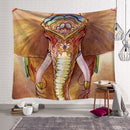Farverig Elefant Mandala