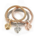 Livets Træ Armbånd (hjerteform)
