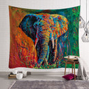 Farverig Elefant Mandala