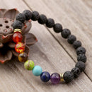 7 Chakra Diffuser Armbånd