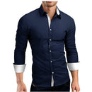 Mænd Slim Fit Lange Ærmer