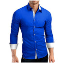 Mænd Slim Fit Lange Ærmer