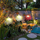 Krysantemum LED Solcellelampe