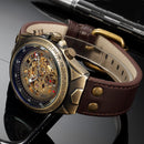 Steampunk Vintage Skelet Ur