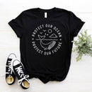 Beskyt Vores Ocean Beskyt Vores Fremtid T-shirt