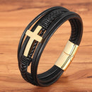 Faith Lære Kors Armbånd