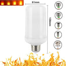 LED-pære med flammeeffekt