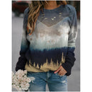Sweatshirts med Bjergprint