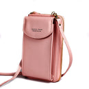 Dame Crossbody Clutch Telefonpung