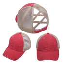 Criss Cross Hestehale Kasket