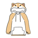Shiba Inu Hund Tegneserie Hættetrøje