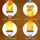 LED-pære med flammeeffekt