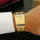 Herre Luksus Quartz Armbåndsur