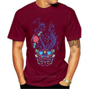 Skull Lust Rose Grafisk T-shirt