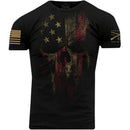3D amerikansk Reaper printet T-shirt