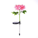 Krysantemum LED Solcellelampe