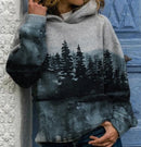 Natural Mountain Printet Sweatshirt